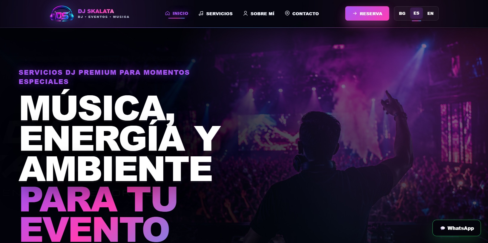 Proyecto web DJ Skalata